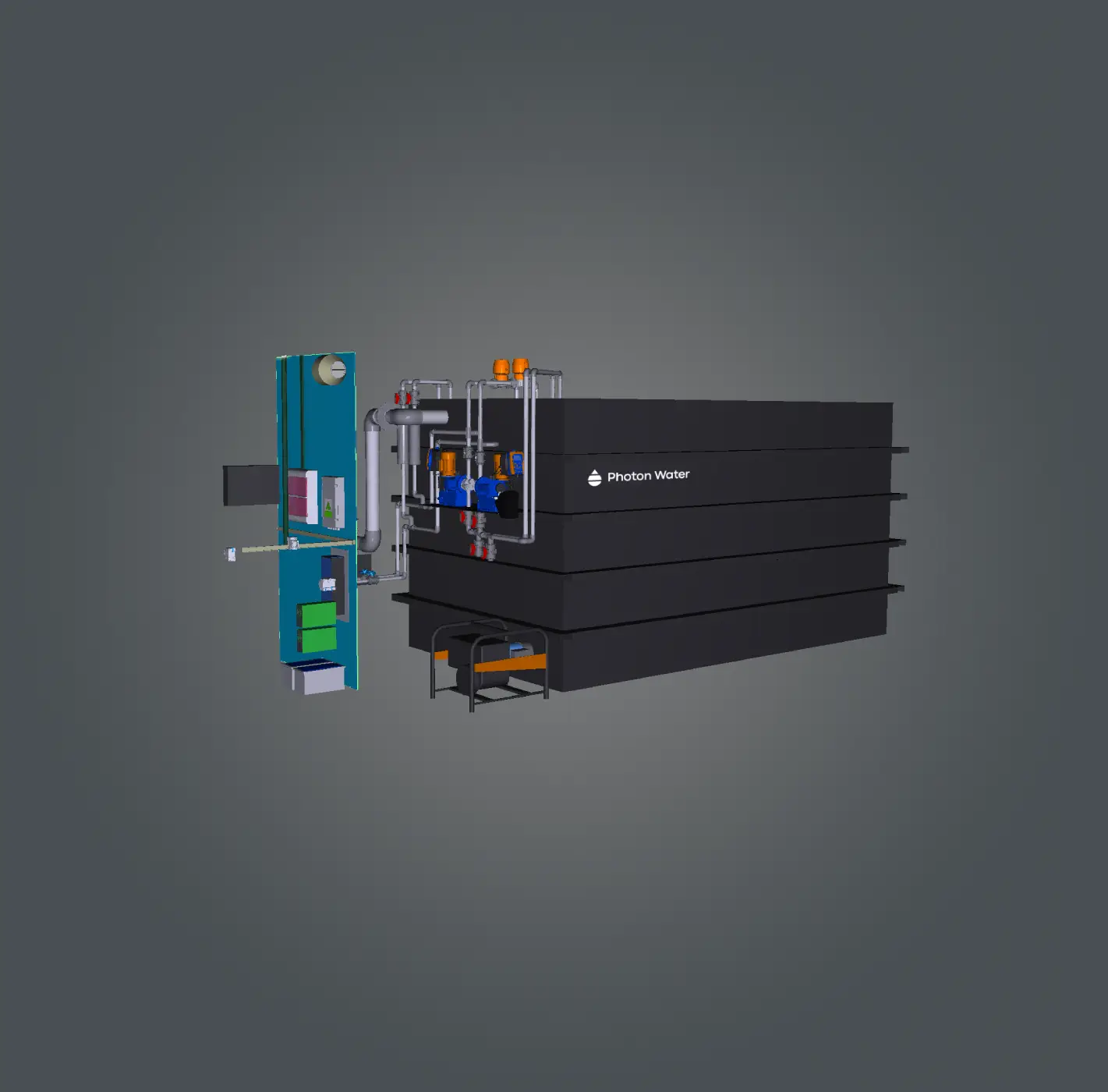 3D visualization of precipitation station